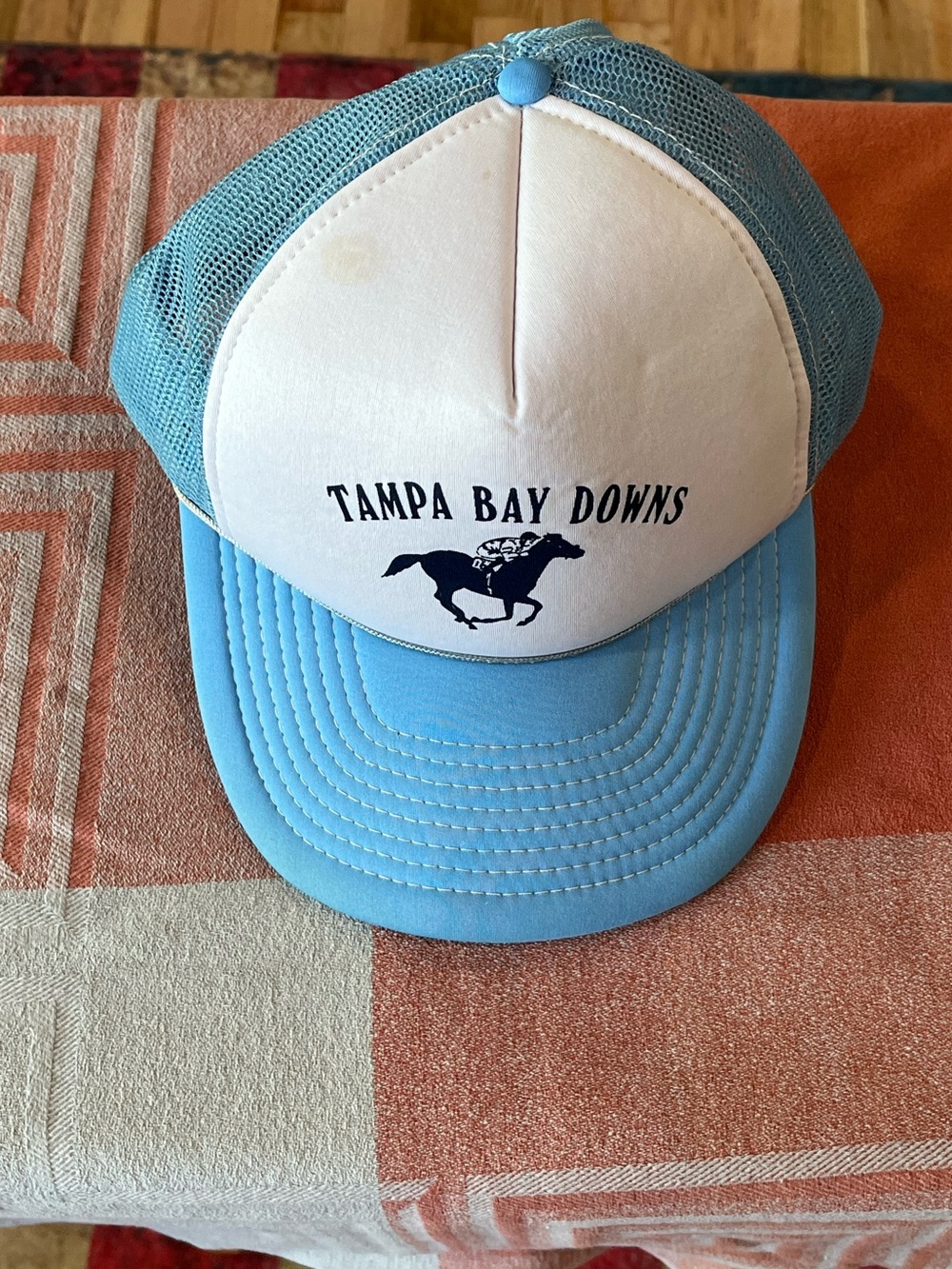 Vintage Tampa Bay Downs Trucker Hat